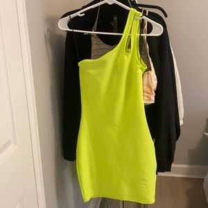 H&M One Shoulder Dress